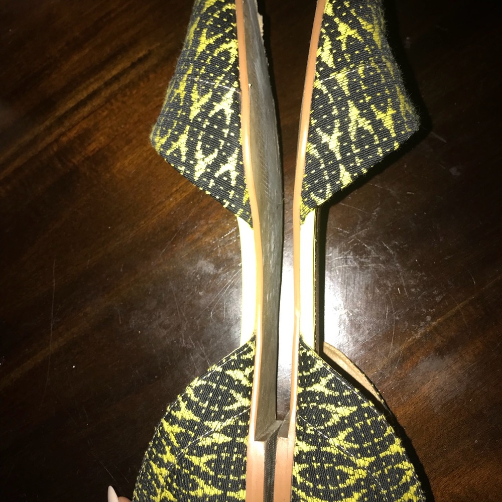 JCrew print casual flats
